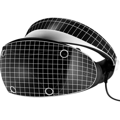 Black Grid PlayStation VR2 Skin