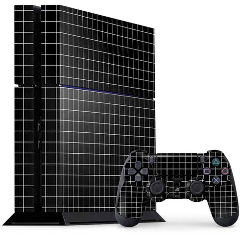 Black Grid PlayStation PS4 Skins