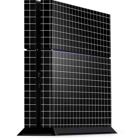 Black Grid PlayStation PS4 Skins