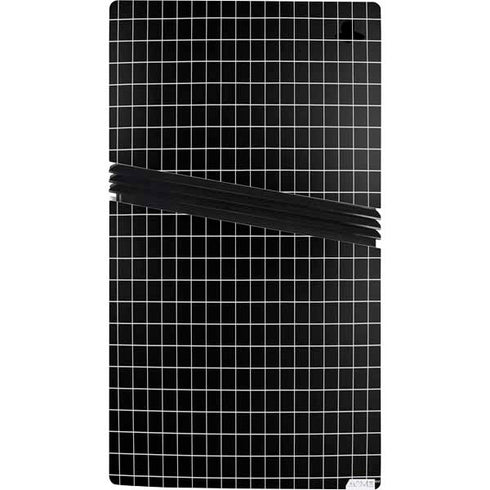 Black Grid PS5 Pro Console Skin