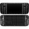 Black Grid Steam Deck Handheld Gaming Computer OLED Skin