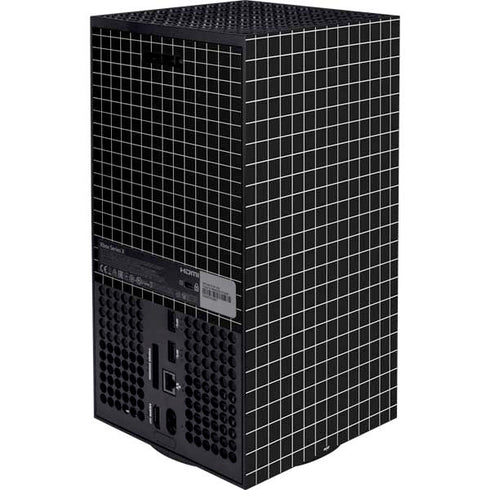Black Grid XBox Series X Digital Edition Bundle Skin