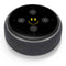 Black Happy Face Amazon Echo Dot Skin
