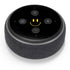Black Happy Face Amazon Echo Dot Skin