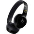 Black Happy Face Beats Solo 4 Wireless Headphones Skin