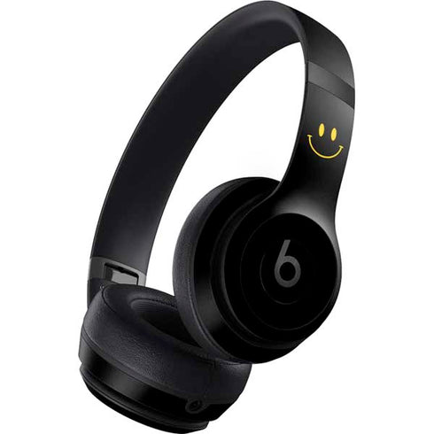 Black Happy Face Beats Studio Pro Wireless Headphones Skin