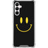 Black Happy Face Galaxy A16 5G Clear Case