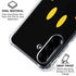 Black Happy Face Galaxy A36 5G Clear Case