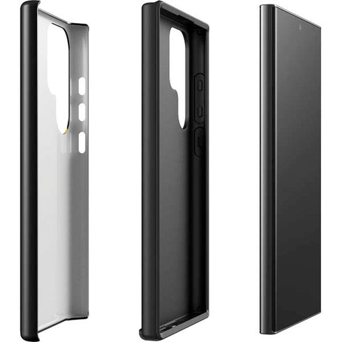 Black Happy Face Galaxy S23 Ultra Pro Case
