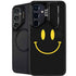 Black Happy Face Galaxy S24 FE Kickstand Case