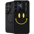 Black Happy Face Galaxy S25 Kickstand Case