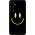Black Happy Face Galaxy S25 Plus Skin