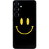 Black Happy Face Galaxy S24 Skin