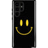 Black Happy Face Galaxy S25 Ultra Impact Case