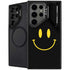Black Happy Face Galaxy S25 Ultra Kickstand Case