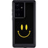 Black Happy Face Galaxy S24 Ultra Waterproof Case