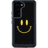 Black Happy Face Galaxy S24 Waterproof Case