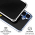 Black Happy Face Galaxy S25 Clear Case