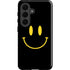 Black Happy Face Galaxy S26 Impact Case