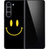 Black Happy Face Galaxy Z Fold5 5G Skin
