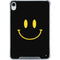 Black Happy Face iPad 11th Gen (2025) Clear Case