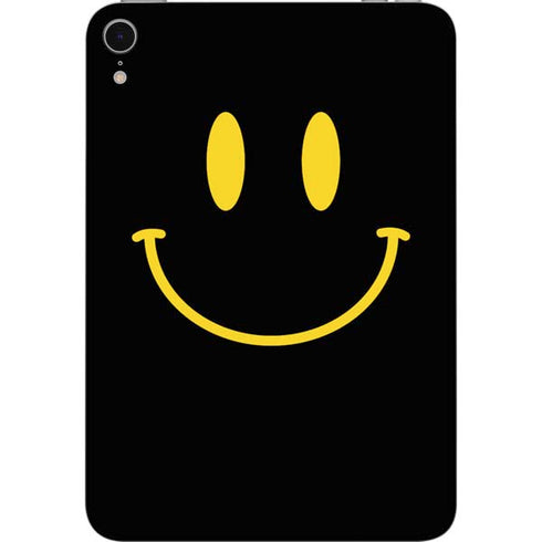 Black Happy Face Apple iPad Mini Skin
