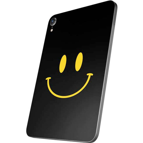 Black Happy Face Apple iPad Mini Skin