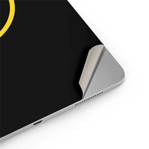 Black Happy Face iPad Pro 13in M4 (2024) Skin