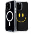 Black Happy Face iPhone Cases