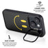 Black Happy Face iPhone 14 Kickstand Case