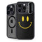 Black Happy Face iPhone 14 Pro Max Kickstand Case