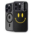 Black Happy Face iPhone 14 Pro Max Kickstand Case
