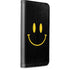 Black Happy Face iPhone 15 Folio Case