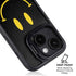 Black Happy Face iPhone 15 Kickstand Case