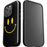 Black Happy Face iPhone 16 Pro Impact Case