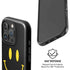 Black Happy Face iPhone 16 Pro Magsafe Impact Case