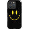Black Happy Face iPhone 16 Pro Max Magsafe Impact Case
