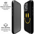 Black Happy Face iPhone 16 Pro Max Magsafe Impact Case