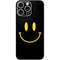 Black Happy Face iPhone 16 Pro Max Skin
