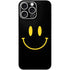 Black Happy Face iPhone 16 Pro Max Skin