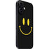 Black Happy Face iPhone 16 Skin