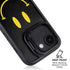Black Happy Face iPhone 16e Kickstand Case