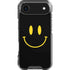 Black Happy Face iPhone 17 Air Clear Case