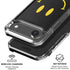 Black Happy Face iPhone 17 Air Clear Case