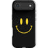 Black Happy Face iPhone 17 Air Impact Case