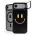 Black Happy Face iPhone 17 Air Kickstand Case
