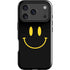 Black Happy Face iPhone 17 Pro Impact Case