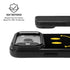 Black Happy Face iPhone 17 Pro Kickstand Case