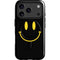 Black Happy Face iPhone 17 Pro Magsafe Impact Case