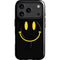 Black Happy Face iPhone 17 Pro Max Magsafe Impact Case